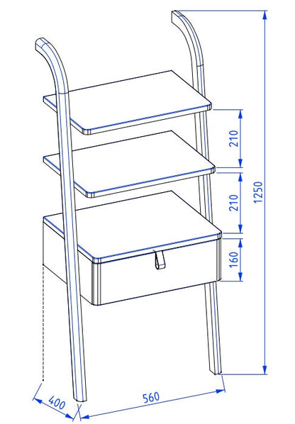 Organizator Moss, Light Grey