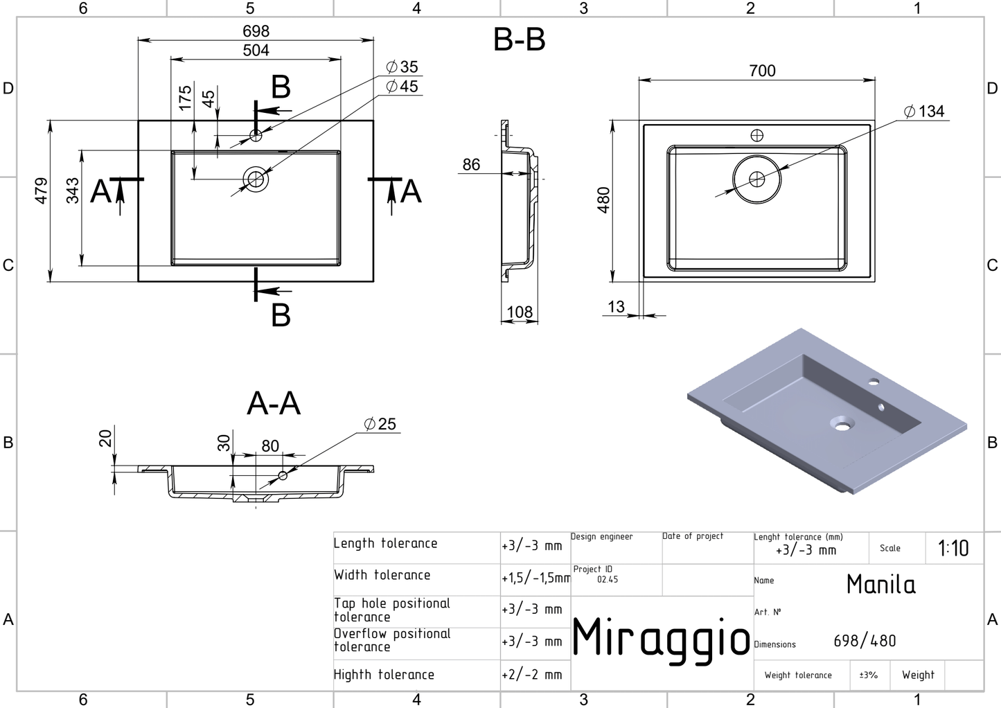 Lavoar pe blat Manila, Miraggio