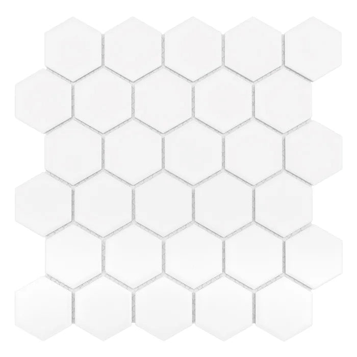 Mozaic Hexagon White 51 28,2×27,1