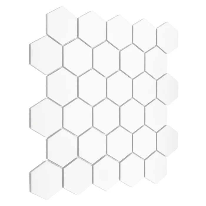 Mozaic Hexagon White 51 28,2×27,1