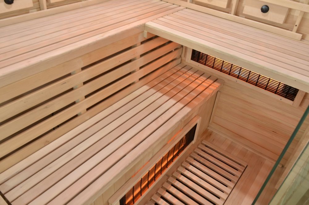 DELUXE - SAUNA USCATA, CU 2 TIPURI DE REZISTENTE - J21150