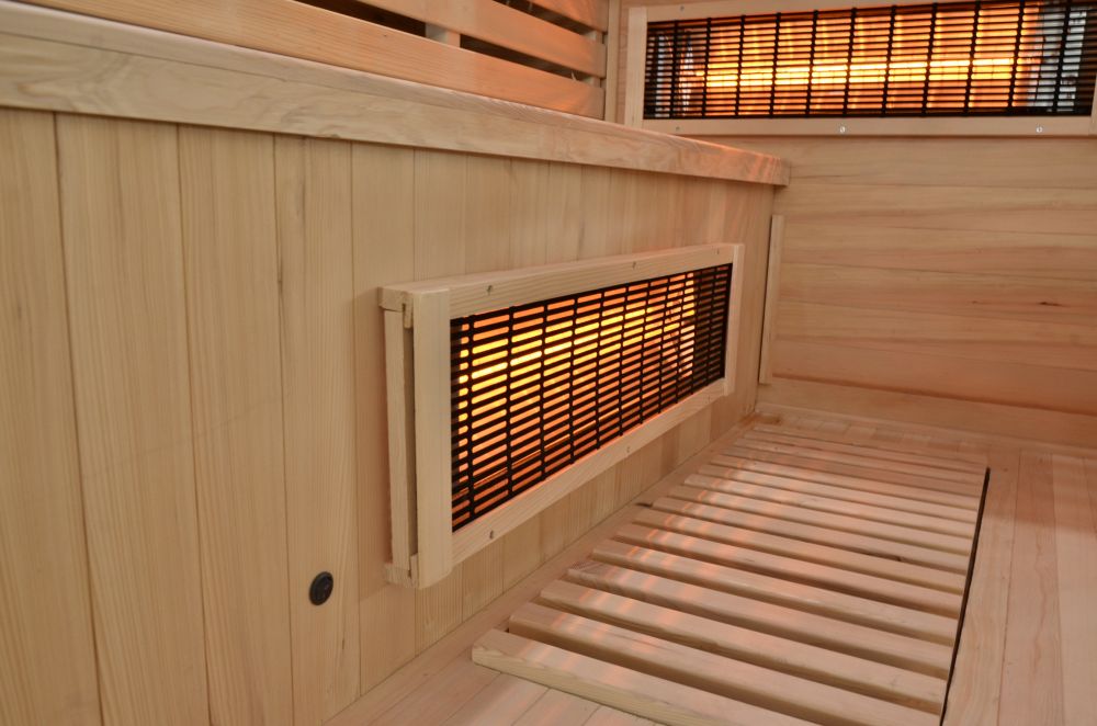 DELUXE - SAUNA USCATA, CU 2 TIPURI DE REZISTENTE - J21150